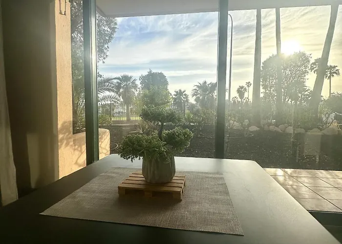 Terraza De La Paz Vista Al Campo De Golf 아파트 *